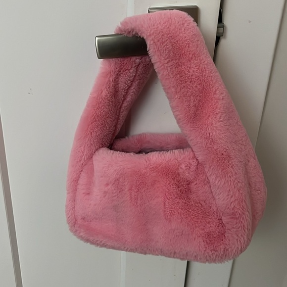 Pink Fuzzy Sam Ondoh Bag - Picture 4 of 4